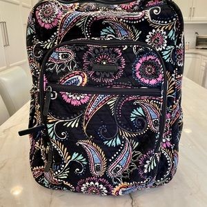 New Vera Bradley Campus Backpack Bandana Swirl